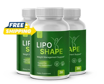 LipoShape 3 bottle bundle for maintaining a consistent natural metabolic and healthy weight wellness routine